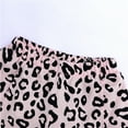 thumbnail image 6 of WOYY Toddler Girls Leopard Summer Clothes Set T Shirt & Shorts 2Pcs Outfits, Sizes 2-3T, 6 of 8