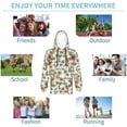 thumbnail image 5 of Disketp Hawaiian Style Youth Hoodie Sweatshirt for Boys Girls Kids Pullover Hooded Classic Casual Essentials Hoodie-Large, 5 of 6