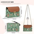 thumbnail image 7 of KUIFORTI Horse Crossbody Bag for Women Leather Easy to Carry Lightweight Medium Shoulder Handbags Casual Shoulder Bag Wallets with Chain Strap for Work Shopping, 7 of 7