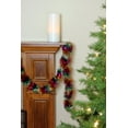 thumbnail image 3 of Northlight Shiny Rainbow Flame-Retardant Tarnish-Resistant Tinsel Garland, 50 ft, 3 of 3