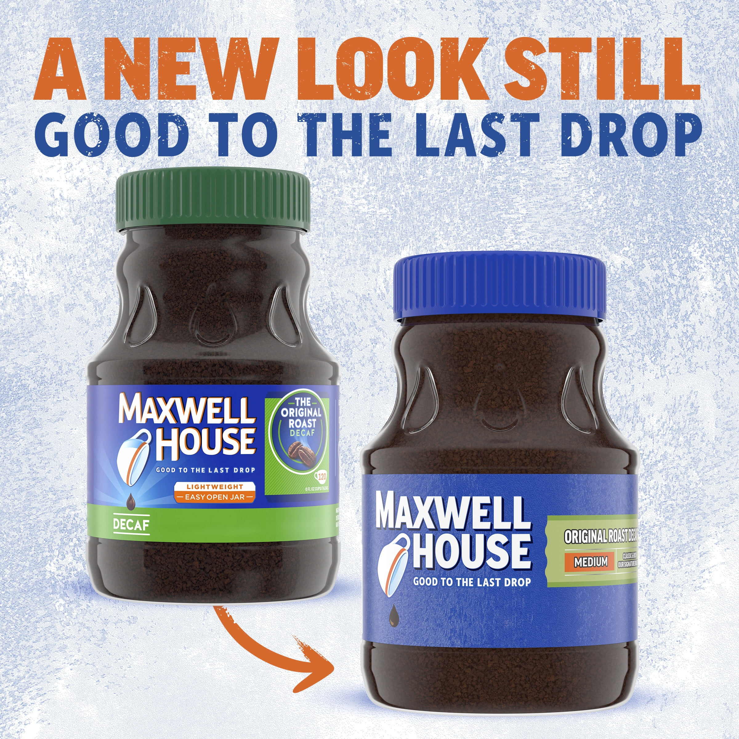 Maxwell House Instant Coffee Glass Jar — Poor Johnny's