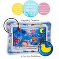 thumbnail image 5 of Water Playmat, Early Developmental Toys for Babies, Inflatable Baby Infant Floor Play Mat for 3 Months and Up Blue, 5 of 5