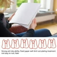 thumbnail image 4 of Paper Clips for 100Pcs Memo Paperclip Cute Paperclip Metalware Steel Metallic Clamps, 4 of 7