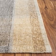 thumbnail image 3 of SAFAVIEH Metro Lennard Distressed Area Rug, Light Brown/Blue, 6' x 6' Square, 3 of 10