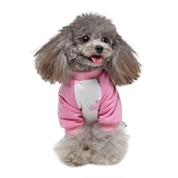 OutmaxHome Dog Pajamas, Lightweight, Cozy Four-Legged Outfit for Small to Dogs and Cats, Soft and Snuggly Pet Wear for Everyday Comfort and Cuteness