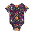 thumbnail image 6 of Rocae Cinco De Mayo Floral for Baby Cotton Short-Sleeve Bodysuits for Unisex Onesies Bodysuit-18 Months, 6 of 7