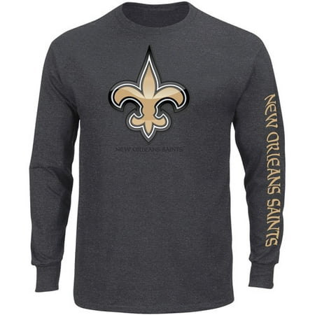 NFL - Big Men's New Orleans Saints Long Sleeve Team Tee