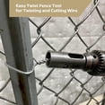 thumbnail image 3 of 2pcs Drill Chuck Tool for 9 Gauge Twist Ties, EZ Twist Fence Tool, 3 of 5