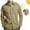 Khaki, variant on Men's UPF 50 Long Sleeve Sun Shirt Quick Dry Fishing Hiking Shirt with Vented Back Chest Pockets Lightweight Outdoor Sports Shirt for Men