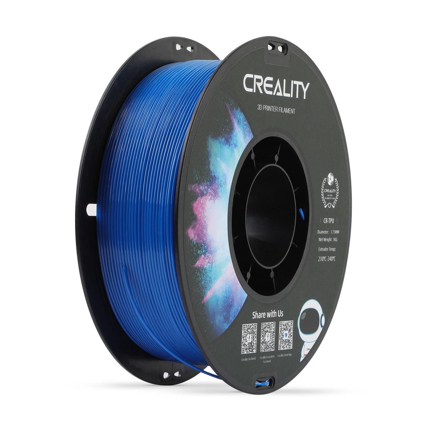 Filament d'impression 3D Creality CR-TPU 1 kg, bleu