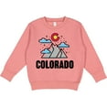 thumbnail image 2 of Inktastic Colorado Mountains and Clouds Toddler Sweatshirt, 2 of 4