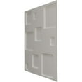 thumbnail image 4 of Ekena Millwork 19 5/8"W x 19 5/8"H Devon EnduraWall Decorative 3D Wall Panel, Universal Aged Metallic Weathered Steel (Covers 2.67 Sq. Ft.), 4 of 6