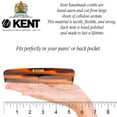 thumbnail image 3 of Kent R7T Fine and Wide Tooth Hair Comb, Handmade Pocket Comb for Men, Best Beard Comb and Mustache Comb for Everyday Grooming and Styling, Sawcut Kent Comb, Made in England, 3 of 29