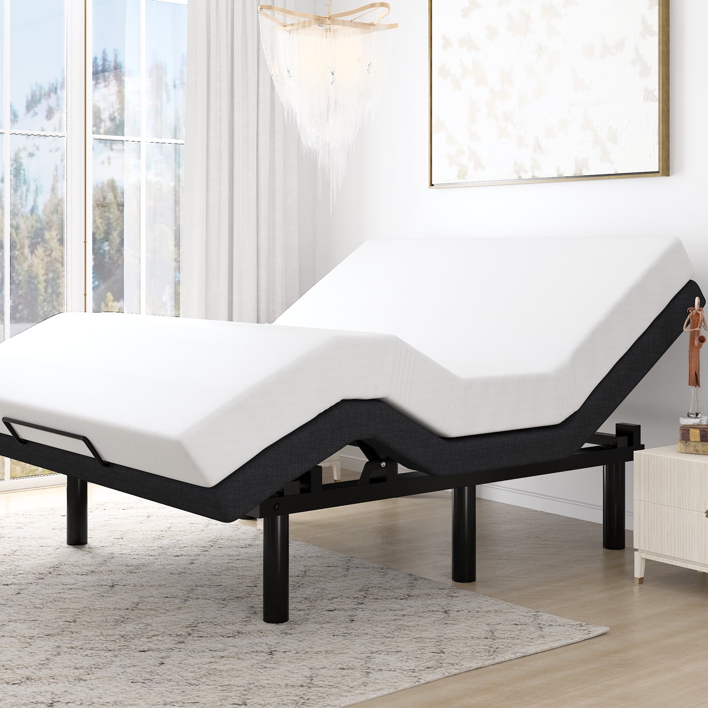 Classic Brands Adjustable Comfort Bed Base With Wireless Remote Control Com Classic Brands Adjustable Comfort, Classic Brands Adjustable Bed King