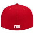 thumbnail image 4 of Men's New Era Red Chicago White Sox Logo 59FIFTY Fitted Hat, 4 of 5