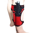 thumbnail image 3 of Sonducket Envolturas para piernas de buceo, pegatinas de doble cara con bolsa, polainas, envoltura, fuerte resistencia a la tracción, cinturón Deportes acuáticos Rojo, 3 of 6