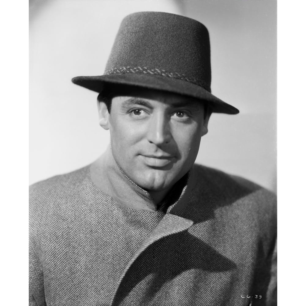 Cary Grant in a coat and hat Photo Print (24 x 30) - Walmart.com ...