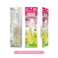 thumbnail image 6 of RADIUS EcoFlex Kids Floss Pick Starter Kit, Sustainable Compostable Dental Flossers for Small Mouths, BPA-Free & Non-Toxic, 14 CT Refills + 1 Reusable Handle, Hot Pink, Pack of 1, 6 of 10
