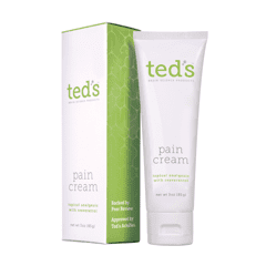 Ted's Pain Cream with resveratrol