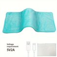 thumbnail image 1 of SNNROO 1pc CozyCare USB Powered Electric Heating Pad  Contemporary Knitted Polyester  Multipurpose All-Season Warmth for Waist  Back  Neck  Shoulders  Machine Washable  No Battery Require, 1 of 7