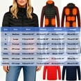 thumbnail image 3 of Cadancy Heater Jackets for Men Women Plus Size 9 Heating Zones Thermal 2 Temperature Modes Winter Coats Zip Up Washable Detachable Hooded Quilted Jacket with Zipper Pockets, 3 of 9
