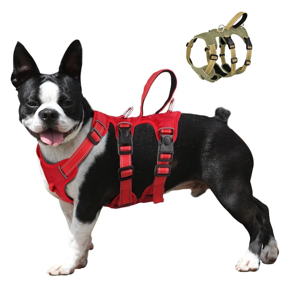 Pet Artist S-XL No Pull Dog Harness Escape Proof Reflective Adjustable Sport Vest with Handle