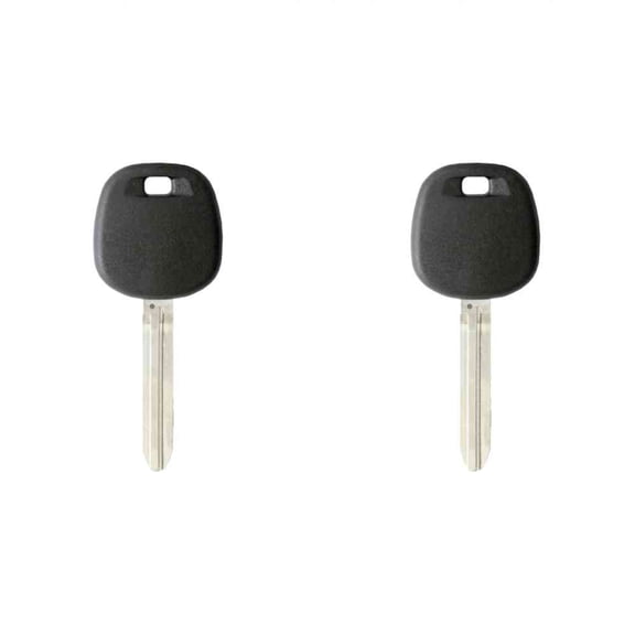Replacement Transponder Ignition Car Key for Toyota Venza 2013 TOY44D Part number 89785-08020 89785-60160 Chip ID TEXAS 4D 67 ("Dot" chip) Pack of 2