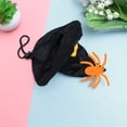 thumbnail image 1 of OULII 1Pcs Black Pumpkin Hat for Cats  Style Pet Costume Daily Wear, 1 of 7