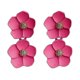 thumbnail image 3 of Pendientes de cuero con forma de lágrima para Navidad, joyería para mujeres y niñas, color rosa, 3 of 4