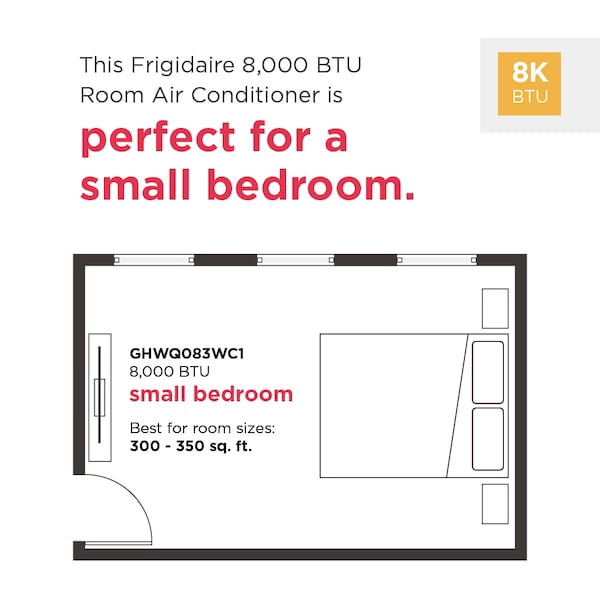 Frigidaire 8,000 BTU Inverter Window Room Air Conditioner with Wi-Fi