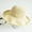 White, variant on Womens Casual Beach Straw Hats Foldable Floppy Wide Brim Summer Cap with Adjustable Strap (White)