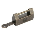 thumbnail image 4 of Candado Vintage Estilo Retro Antiguo Llave de Bloqueo Chino ANGGREK Color Bronce Tamaño Pequeño, 4 of 8