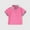 Hot Pink, variant on YUSIM Boys Color Block Polo Shirts- Formal Cotton Summer Short Sleeve Casual School Uniform Black Size 2-12 T