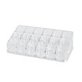 thumbnail image 1 of 18-Slot Clear Acrylic Trapezoid Makeup Lipstick Display Stand Storage Rack Holder Cosmetic Organizer, 1 of 5