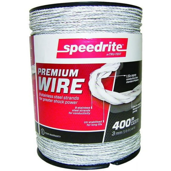 Speedrite SP211 1320 ft. 9 Strand Premium Wire - White