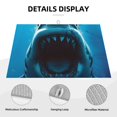 thumbnail image 3 of Fotbe Open-Mouthed Shark Alfombrilla de Secado para Cocina con Estampado, 18x24 Pulgadas, 3 of 7