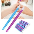 thumbnail image 1 of Cuticle Pusher, Rubber Nail Pusher Dual Tipped Rubber Cuticle Pusher  for Professional Manicures, 1 of 7