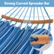 thumbnail image 4 of Hamaca Doble SUNCREAT con Barra Curvada Extensora Azul, 4 of 7