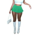 thumbnail image 5 of DHFJKG Skirts For Women Pleated A-Line Short Mini Basic Skirt School Uniform Skater Skirts Nightout Club Wear Cozy Skirt, 5 of 5