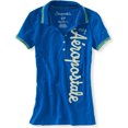thumbnail image 1 of Aeropostale Womens Ny Aero Polo Shirt, Azul, Grande, 1 of 1