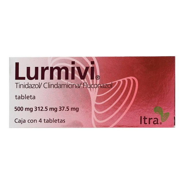 Lurmivi 500 mg/312.5 mg/37.5 mg 4 tabletas
