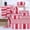Pink, variant on 8-Piece Microfiber Towel Set - Includes 2 Bath Towels, 2 Hand Towels, and 4 Face Towels, Quick-Drying, Soft, Absorbent - Great for Home Bathroom Kit - Brown