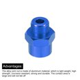 thumbnail image 4 of Uxcell Wheel Hex Hub Adapter with M4 Threaded Axle,12mm to 17mm for 1/10 RC Car Upgrade 1/8 Tires (Navy Blue), 4 of 6