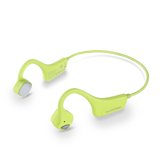 YouthWhisper Bone Conduction Headphones Bluetooth, Open Ear Wireless Headset with Mic, Sweat Resistant for Runnig Workout Hiking Running Fitness Walking