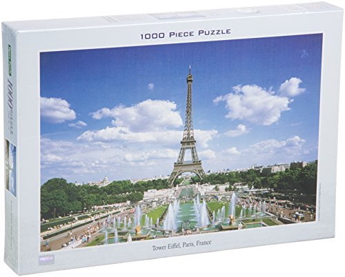 1000Piece Jigsaw Puzzle Eiffel Tower View Hobby Home Decoration DIY 