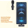 thumbnail image 6 of Lavalier Mini Microphone Wireless Audio Video Recording For Type C, 6 of 12