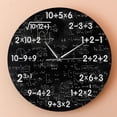 thumbnail image 3 of Reloj de pared con números de multiplicación y división, 30 cm, acrílico, 3 of 3