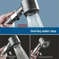 thumbnail image 5 of Filtered Shower Head with Handheld - Ion Drops High Pressure Adjustable Showerhead & 59-Inch Hose, 5 of 6