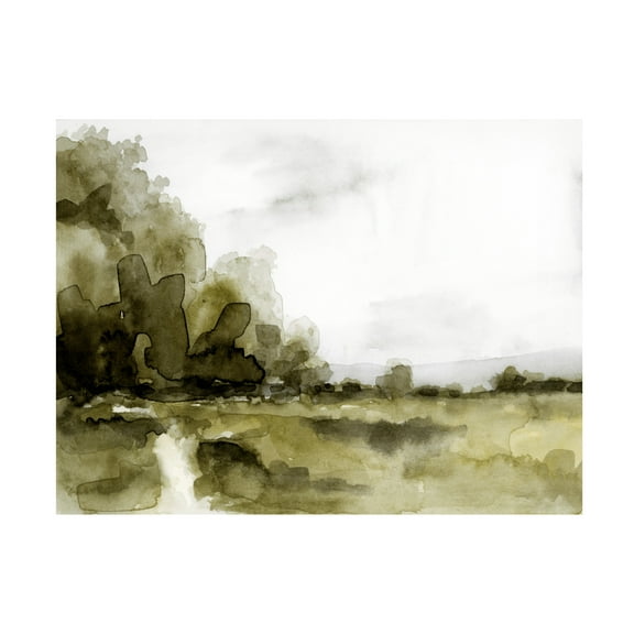 Victoria Barnes 'Simple Watercolor Scape I' Canvas Art