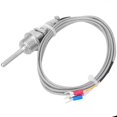 thumbnail image 3 of Temperature Sensor, With 2m / 6.6ft Cable Stainless Steel K-Type Thermocouple Temperature Probe, for Food Industry Machinery Processing Chemical Textile, 3 of 8